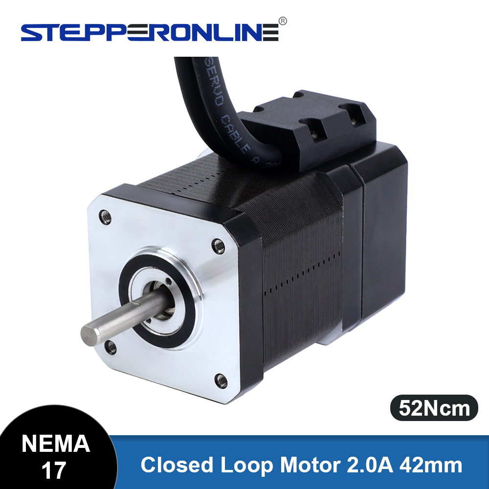 Closed Loop Stepper Motor Nema 17 - STEPPERONLINE Nema 17 폐루프 스텝퍼 모터,