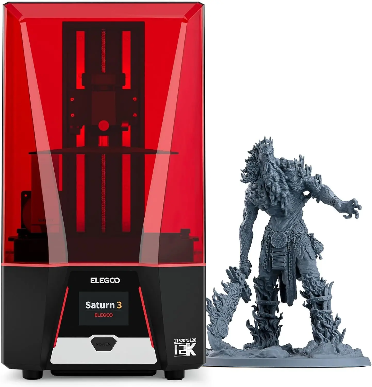 12K Monochrome Lcd Resin 3D Printer - Saturn 3 MSLA 12K 3D 프린터