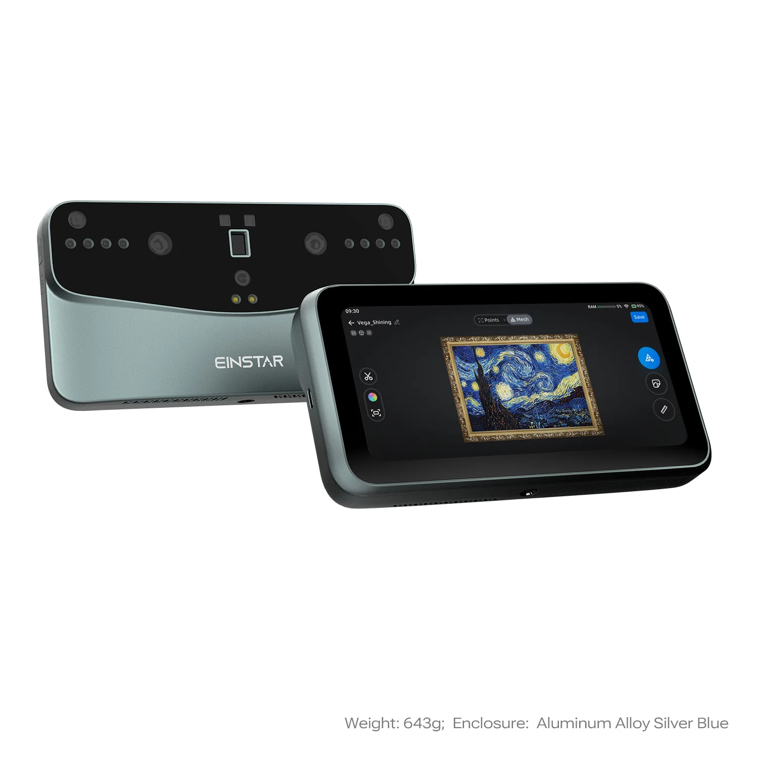 샤이닝 아인스타 베가 스캐너 고정밀 스캐너 빠르고 다재 - Handheld 3D Scanner High Precision 리뷰 및 가격