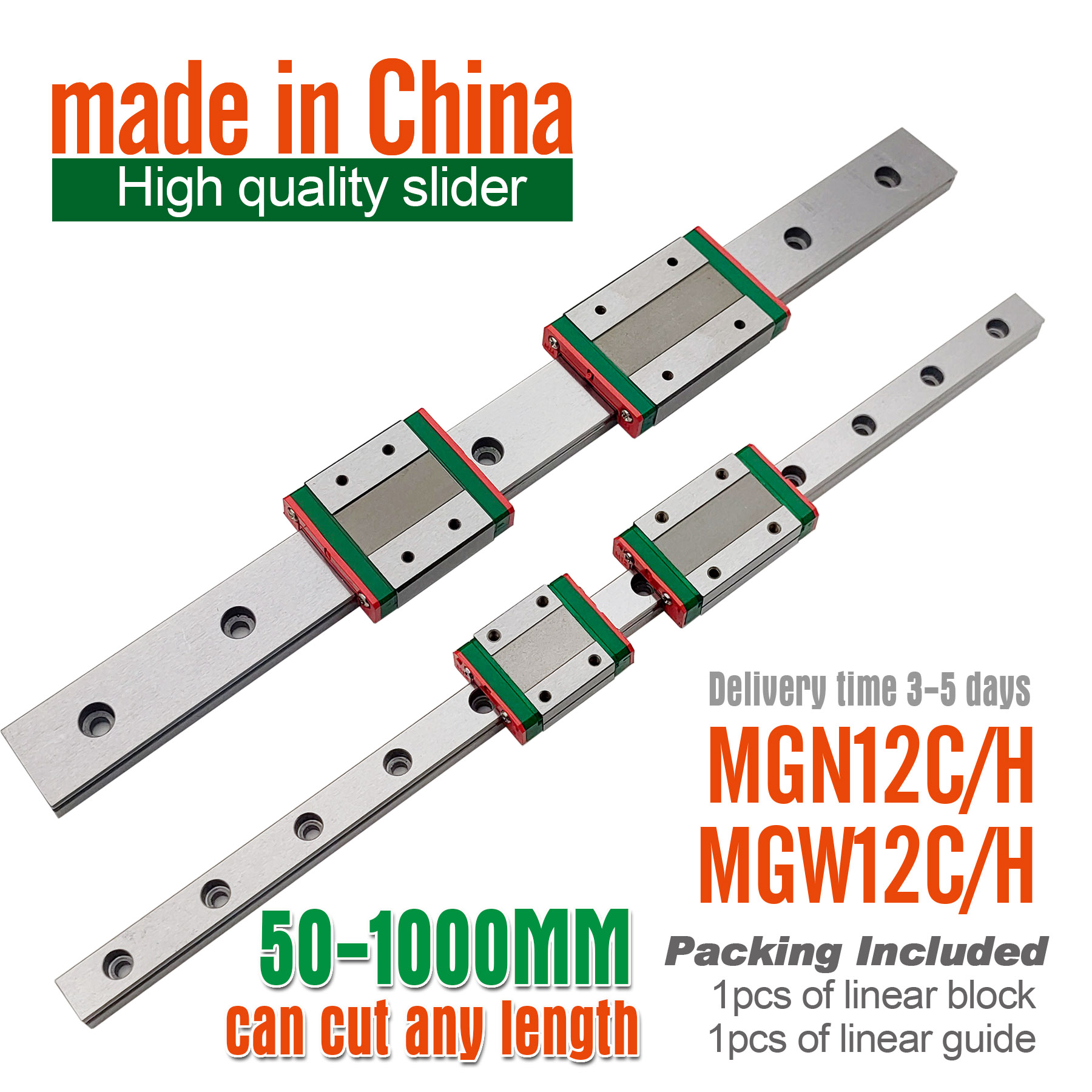 선형 가이드 슬라이더 블록, MGN12H 선형 레일,  - Linear Rail Mgn12H Set 리뷰 및 가격