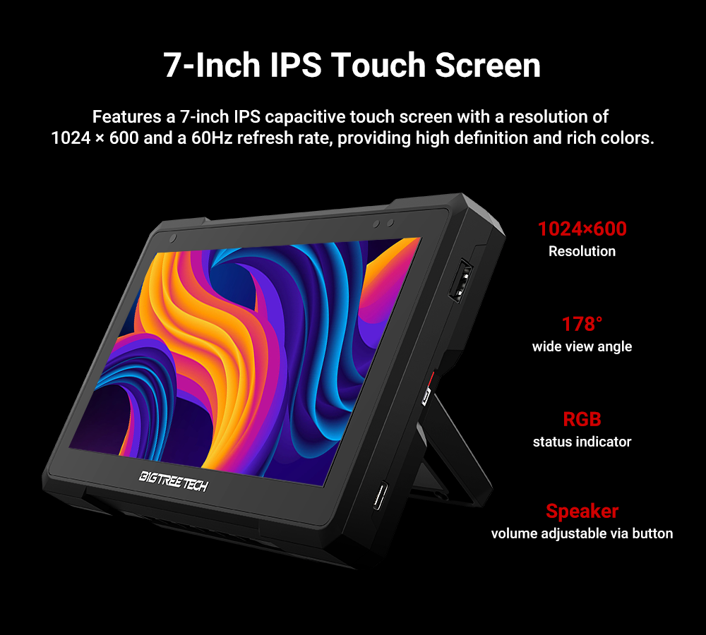 BIGTREETECH 패드 7 IPS 터치 스크린 클리 - Klipper Pad 7 Inch 리뷰 및 가격